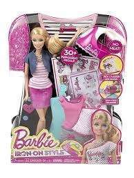 Barbie Iron-On T-Shirt Transfer Doll